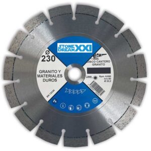 Disco diamante laser para granito y cantería