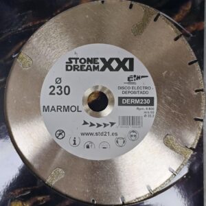 Disco electrodepositado reforzado para mármol