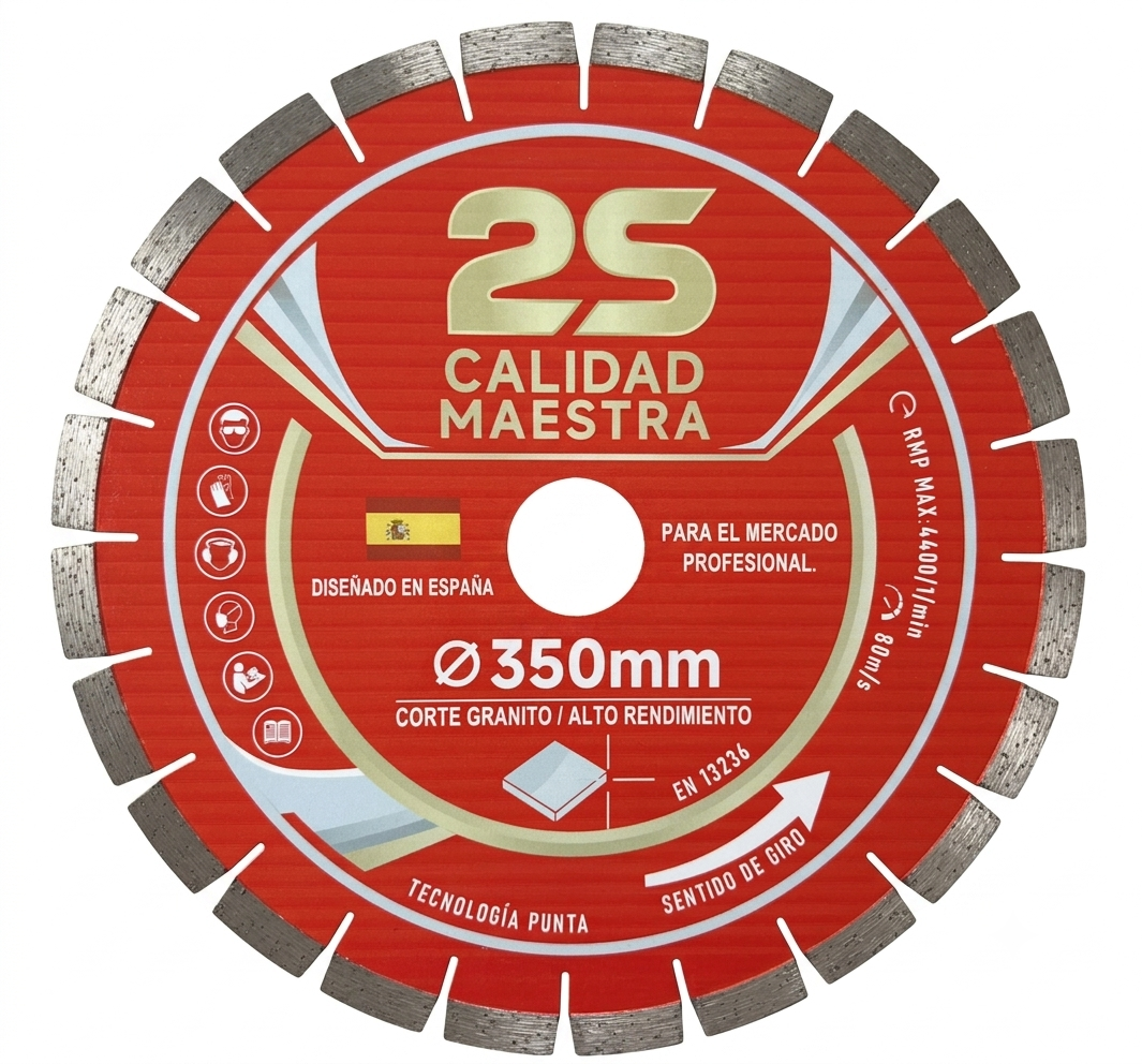 Disco diamante 2S para Granito - Imagen 3